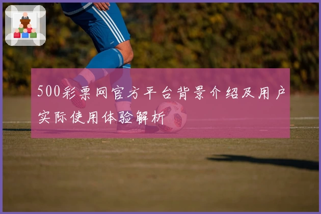 500彩票网官方平台背景介绍及用户实际使用体验解析